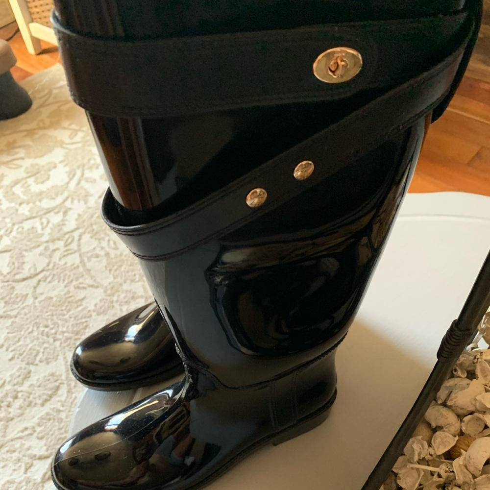 Coach Rain Boots size 10